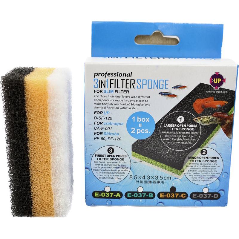 <小外掛用> 3合1過濾棉外掛 1盒2入 白棉-過濾棉-濾材-培菌-養水 孔雀魚 鬥魚 仔魚-細節圖6