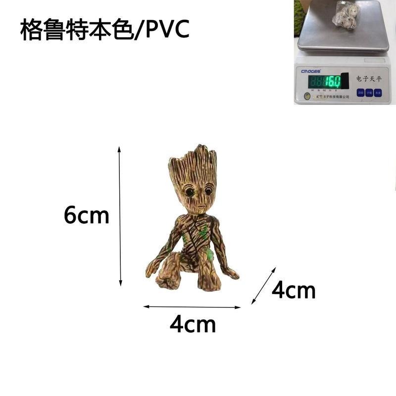 [現貨] Groot 小樹人 格魯特 公仔 星際異攻隊 樹人寶寶 園藝 拍攝道具 苔藓造景 水族造景 療癒小物 多肉-細節圖4