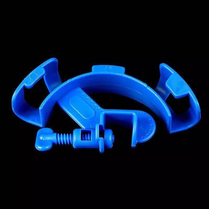 [現貨] 水管固定夾 (藍) 水管夾 換水夾 水管固定 水管固定架 魚缸換水 抽水固定器 水族軟管 風管 暢通出水-細節圖5
