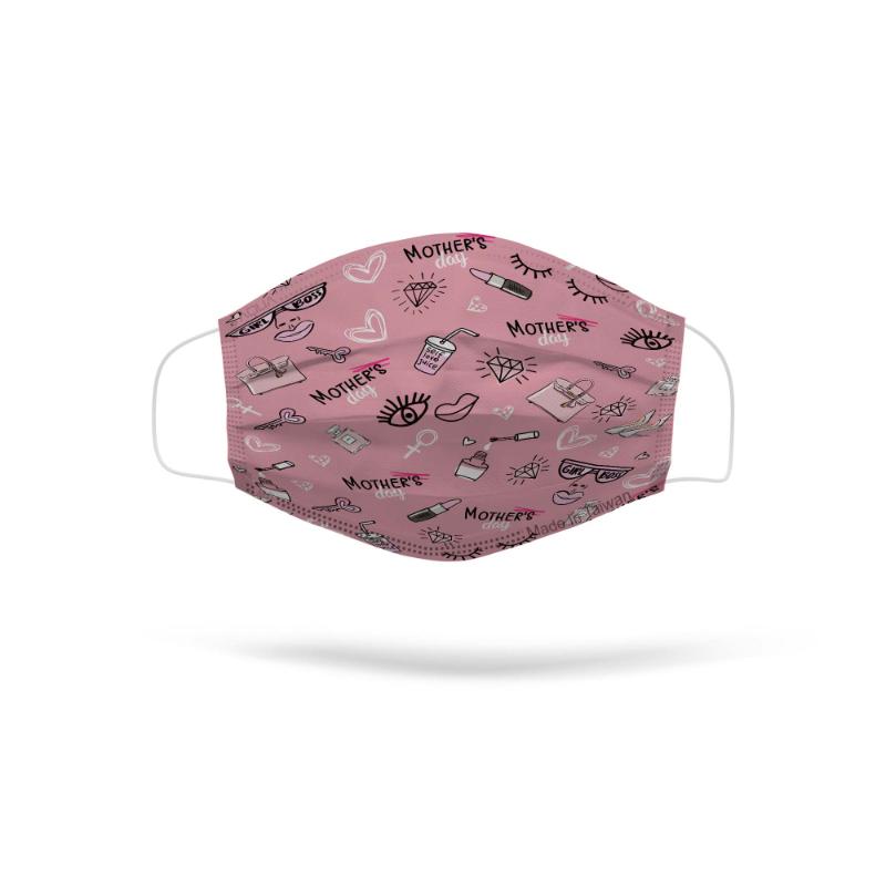 水舞生醫成人平面醫療口罩 2025母親節限定款 10入-細節圖5