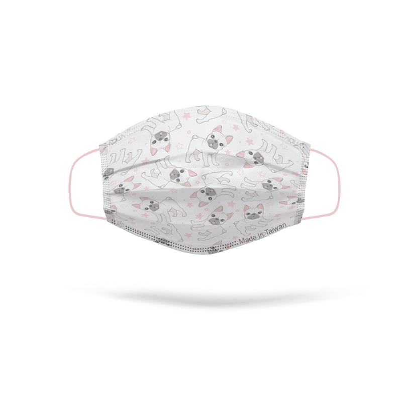 水舞生醫成人平面醫療口罩 動物系列 犬派<共五款> 10入-細節圖6