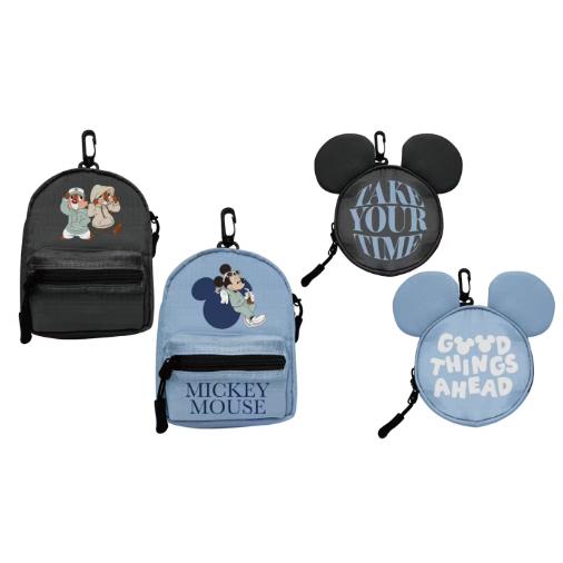 迪士尼Mickey & Friends都市潮流 萬用收納小掛包-細節圖2