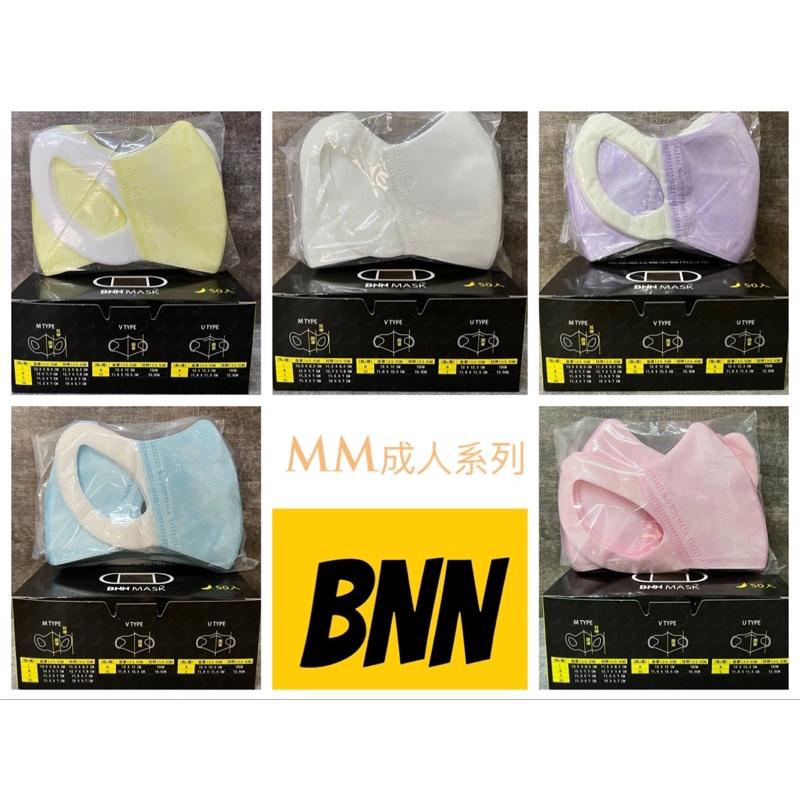 BNN成人立體醫療口罩MM成人ML加大 寬耳掛 彈力耳戴-細節圖2