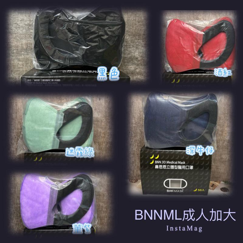 BNN成人立體醫療口罩MM成人ML加大 寬耳掛 彈力耳戴-細節圖4