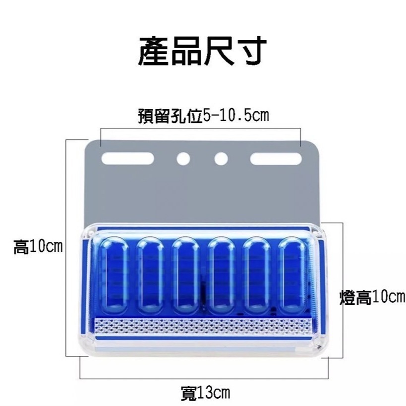 🇹🇼臺灣出貨免運【全網最低價🔥】12V24V貨車邊燈 日行燈 照地燈 警示燈 爆閃燈 方向燈 照輪燈 邊燈 倒車燈-細節圖8