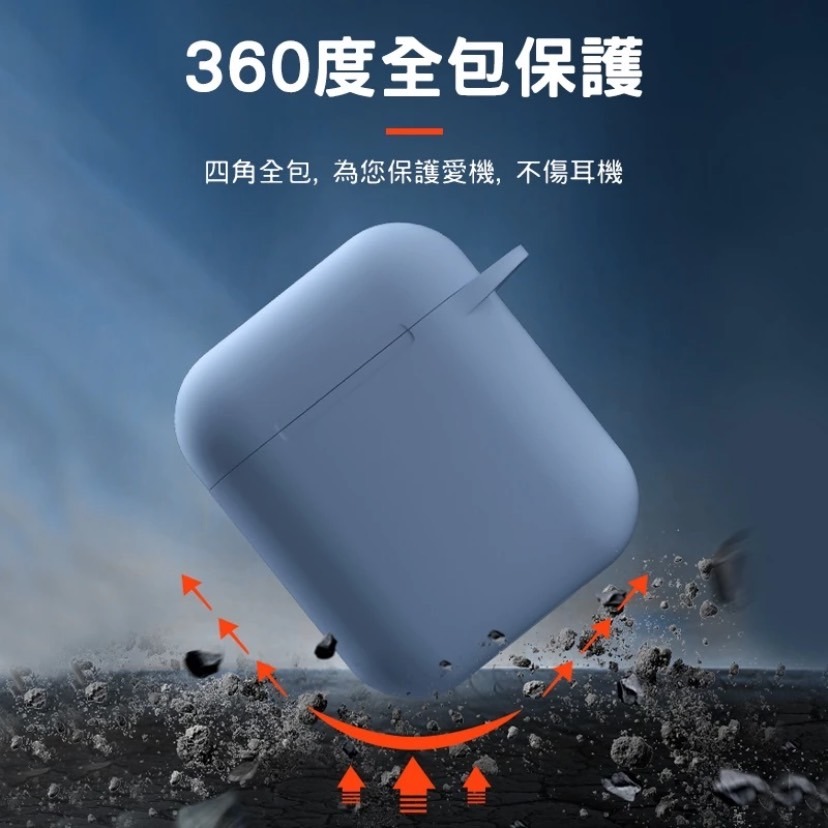 【台灣出貨】Airpods Pro5.Pro4 矽膠保護套 素面 簡約 防摔 矽膠耳機保護套 pro保護套 保護殼-細節圖2