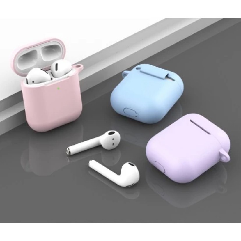 【台灣出貨】Airpods Pro5.Pro4 矽膠保護套 素面 簡約 防摔 矽膠耳機保護套 pro保護套 保護殼-細節圖11