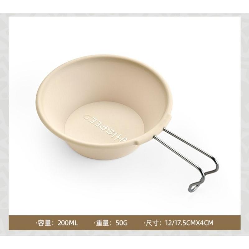 《部分現貨》露營 雪拉碗 飯碗 餐具 野餐 馬卡龍 墨蘭迪 米色 藕色 綠色 消光 車露 機車 重機 彩色350ml-細節圖3
