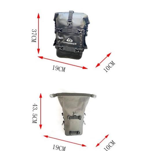 《現貨》重機 摩托車 檔車 防水包 尾包 側包 旅行包 斜背包 上班包 出遊 旅行 環島  露營 收納包 後尾包-細節圖2
