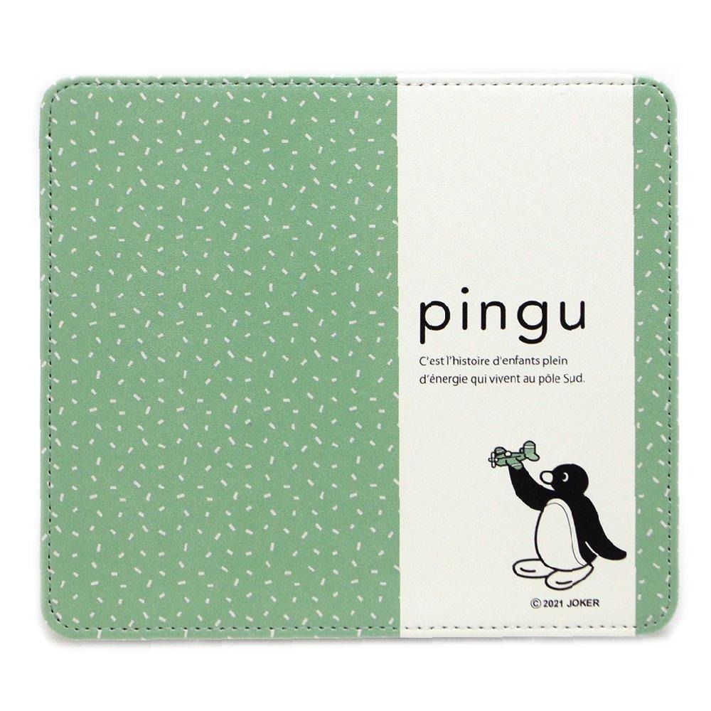 《部分現貨》日本 企鵝家族 PINGU 滑鼠墊 電腦用 電腦配件 PU皮革-細節圖5