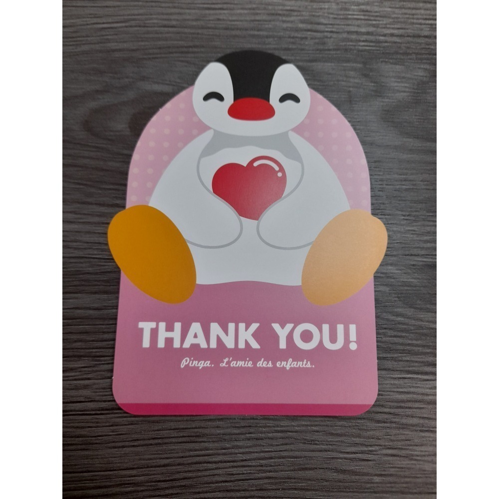 《現貨》日本 企鵝家族pingu 名信片 卡片-細節圖3