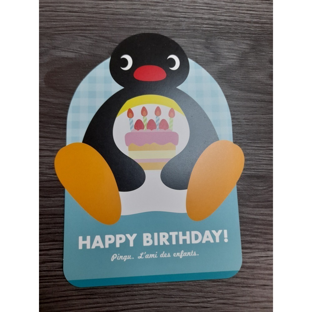 《現貨》日本 企鵝家族pingu 名信片 卡片-細節圖5