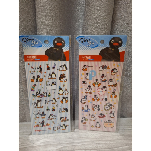 《現貨》企鵝家族 pingu pinga 寬版 小貼紙