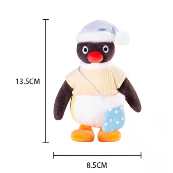 〈部分現貨〉企鵝家族 pingu pinga 冬季系列 冬天 雪人娃娃吊飾-細節圖7