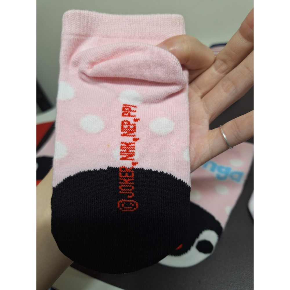 〈現貨〉企鵝家族 pingu 兒童襪13～17cm 正常品 瑕疵黃斑品 組合-細節圖5