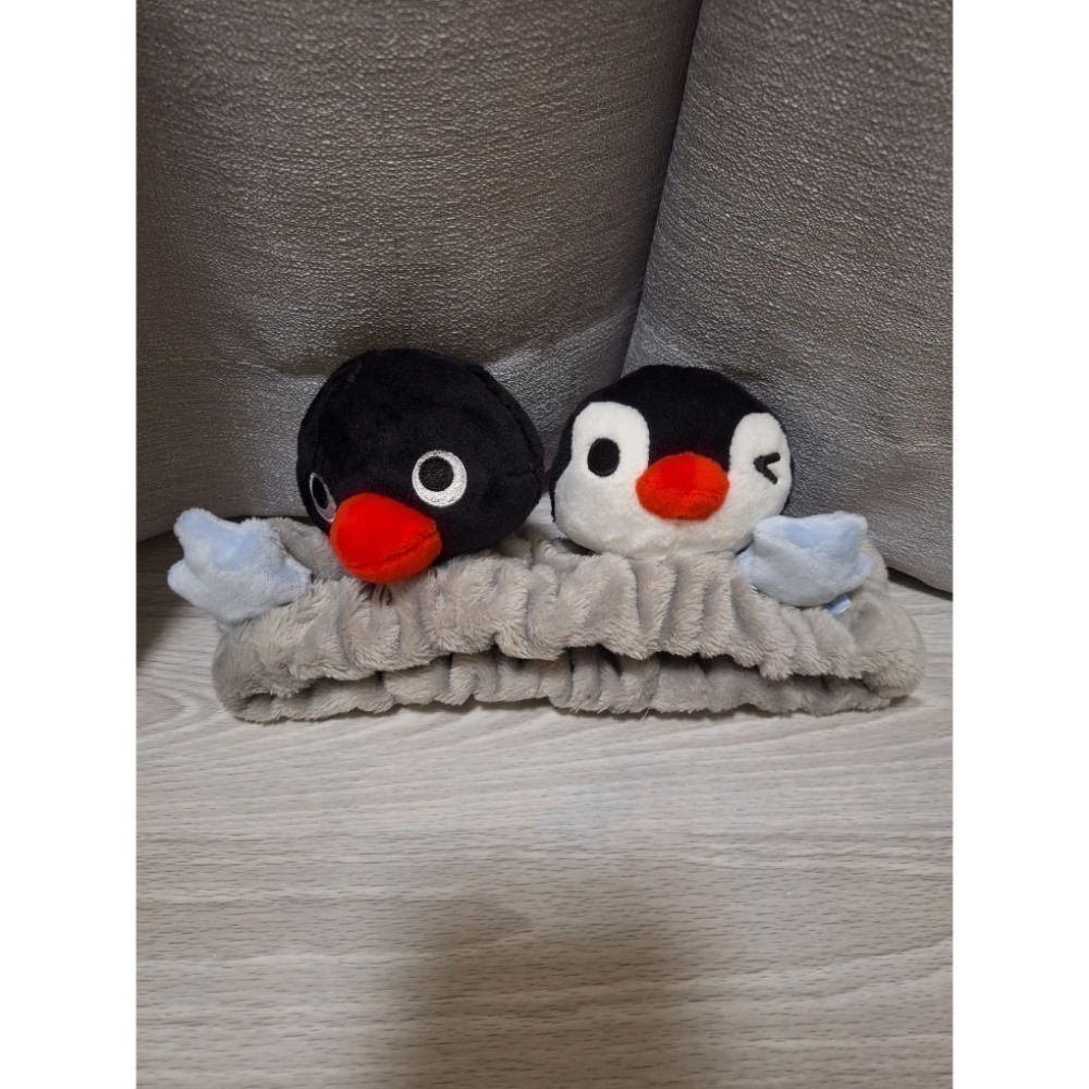 〈部分現貨〉企鵝家族 pingu pinga 洗臉髮帶-細節圖2