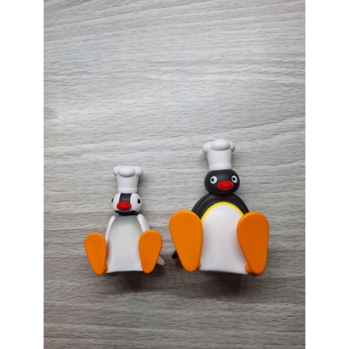 《現貨》企鵝家族 pingu pinga 廚師 造型磁鐵 立體磁鐵 冰箱貼