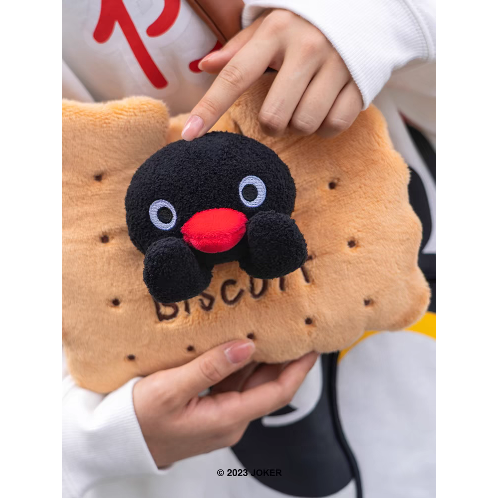《預購》goodsmile 企鵝家族 pingu 餅乾造型包 肩背包-細節圖3