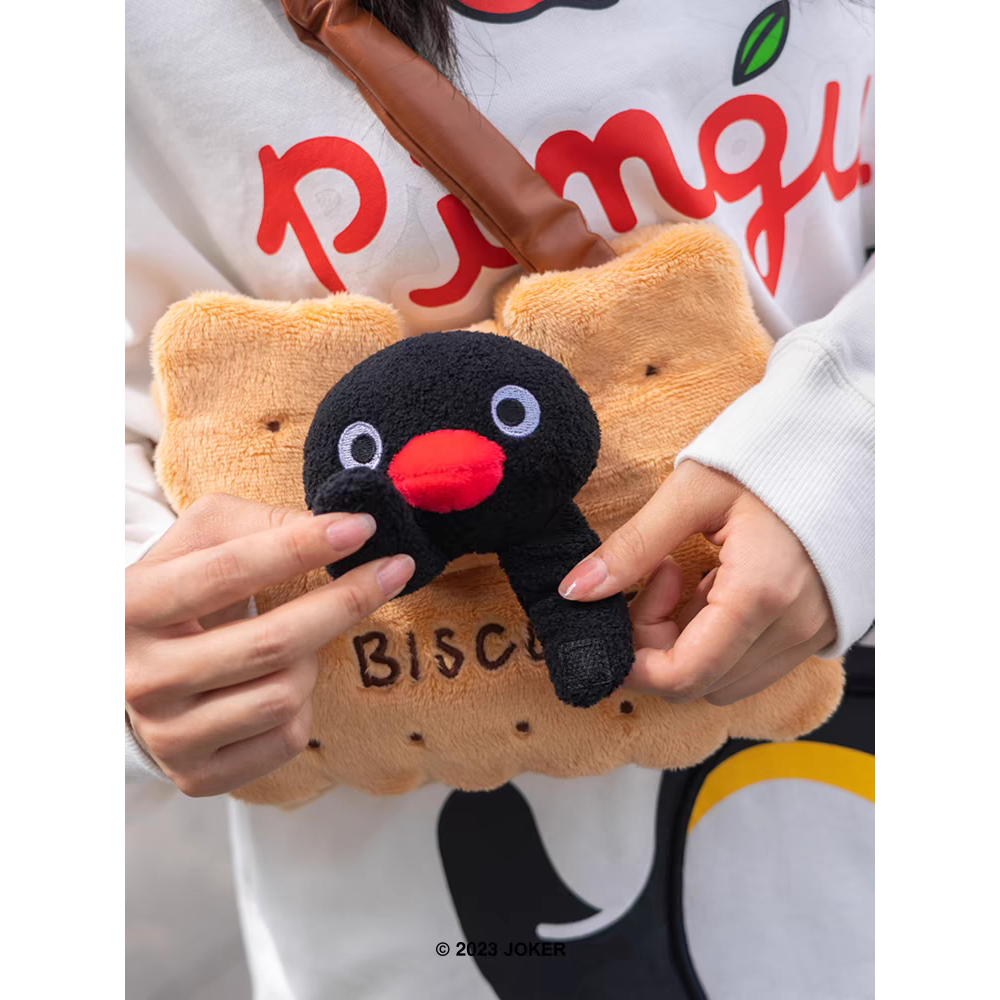 《預購》goodsmile 企鵝家族 pingu 餅乾造型包 肩背包-細節圖4