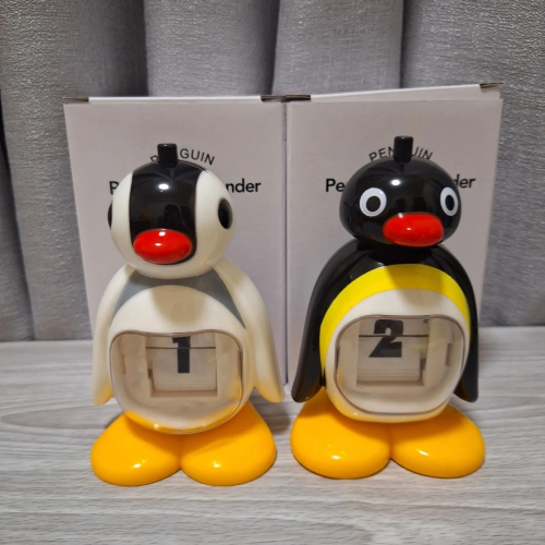 《預購》企鵝家族 pingu pinga 按壓日曆 造型日曆