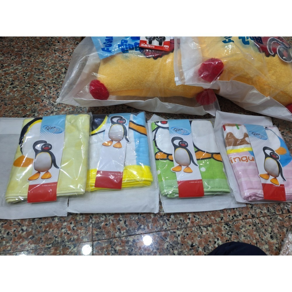 〈預購〉企鵝家族 pingu pinga 枕巾 毛巾 浴巾-細節圖8