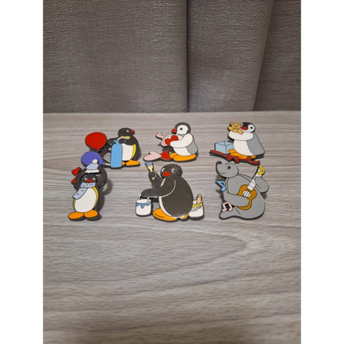 〈現貨〉企鵝家族 pingu pinga rubby 金屬 徽章 盲盒