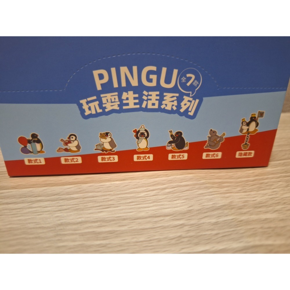 〈現貨〉企鵝家族 pingu pinga rubby 金屬 徽章 盲盒-細節圖3