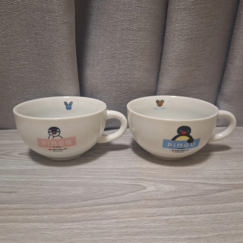 〈現貨〉日本 企鵝家族 pingu pinga 小熊 咖啡杯 陶瓷杯 馬克杯 對杯