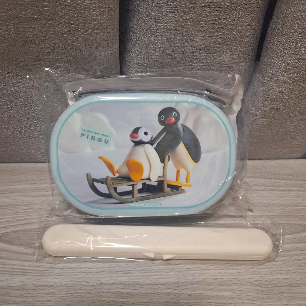 〈現貨〉日本 企鵝家族 pingu pinga 便當盒 飯盒 收納盒 餐具-細節圖2