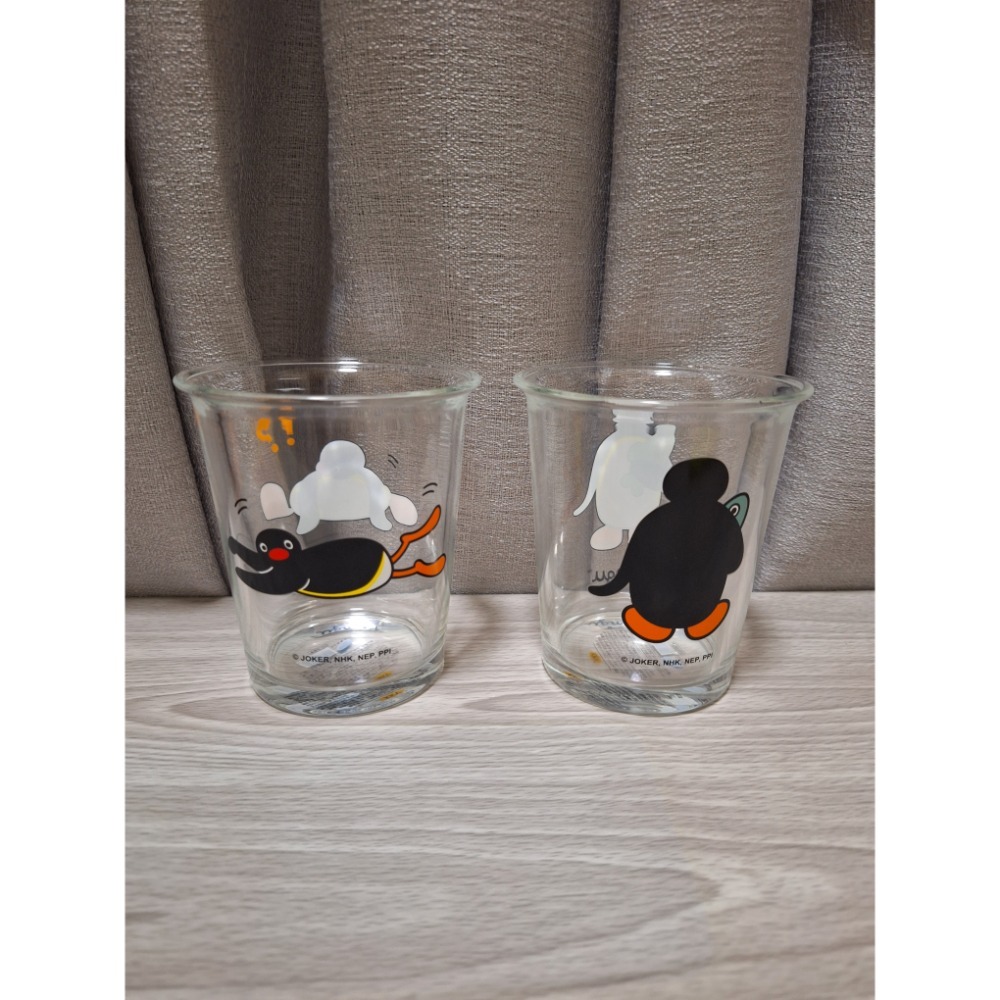 〈預購〉企鵝家族 pingu 玻璃杯 350ml-細節圖2