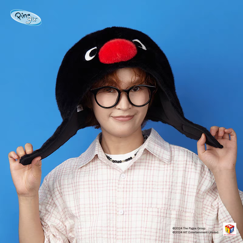 《預購》企鵝家族 pingu pinga rubby 頭套 帽子-規格圖7