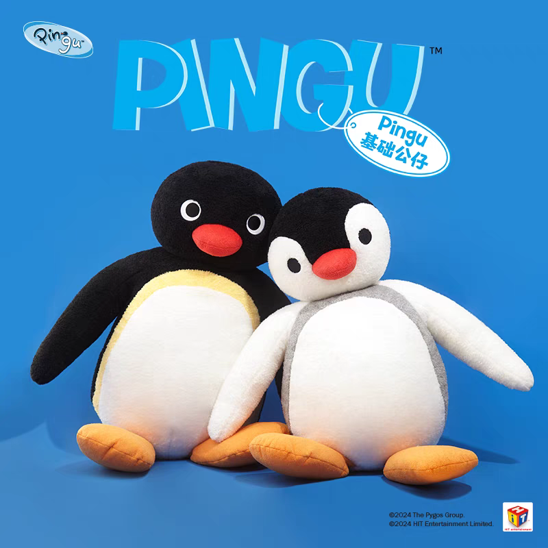 〈預購〉企鵝家族 pingu pinga 基礎款 60cm 娃娃-規格圖6