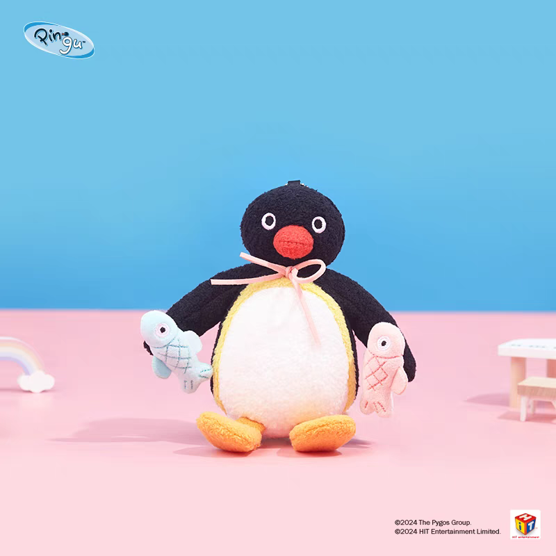 〈預購〉企鵝家族 pingu pinga rubby 日常 吊飾 娃娃-細節圖2
