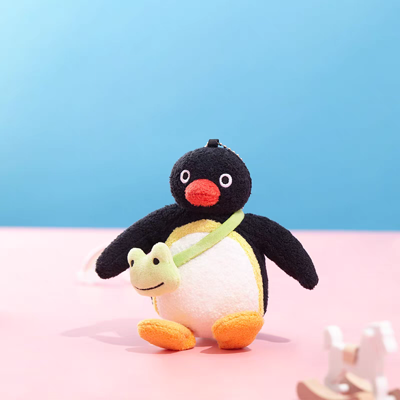 〈現貨〉企鵝家族 pingu pinga rubby 日常 吊飾 貝殼 小鴨 青蛙 鴨子 領帶 魚娃娃-規格圖8