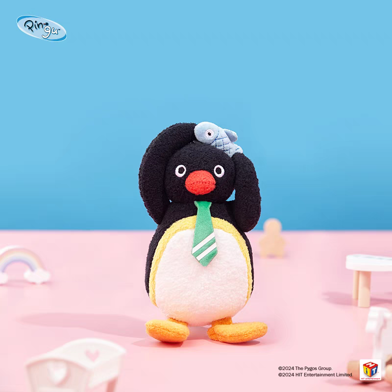 〈現貨〉企鵝家族 pingu pinga rubby 日常 吊飾 貝殼 小鴨 青蛙 鴨子 領帶 魚娃娃-規格圖8