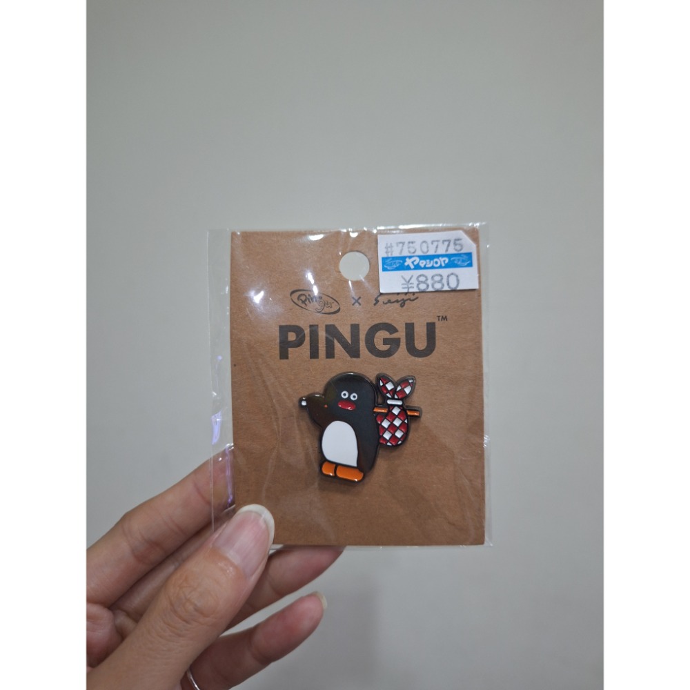 〈日本〉松本聯名 插畫家 pingu 企鵝家族 徽章-細節圖2