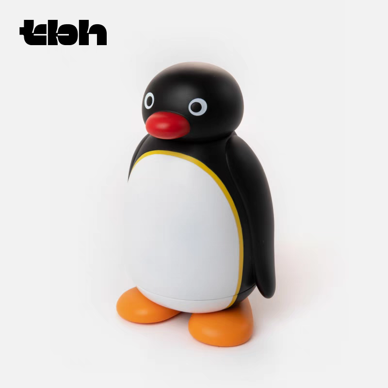 〈預購〉企鵝家族 pingu 保溫瓶 斜背袋 水壺袋 280ml-細節圖3