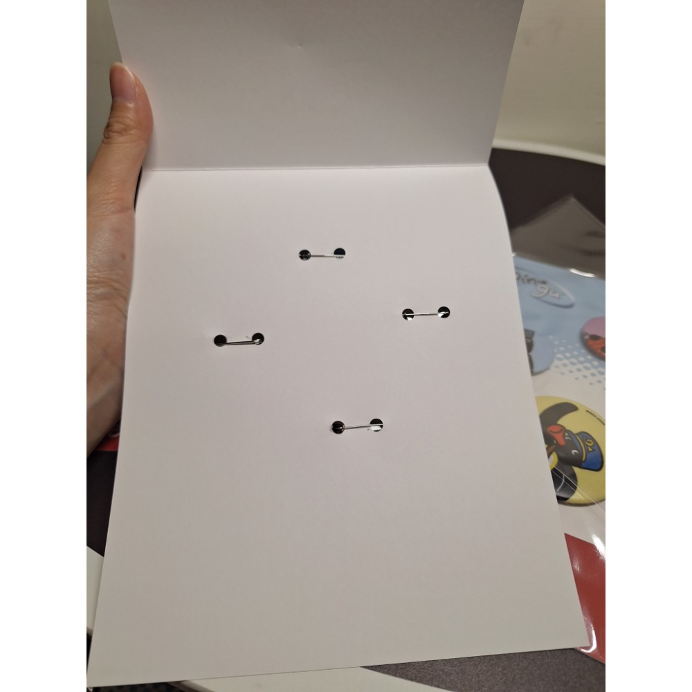 〈現貨〉韓國 企鵝家族 pingu pinga 四入徽章組 別針 裝飾-細節圖6
