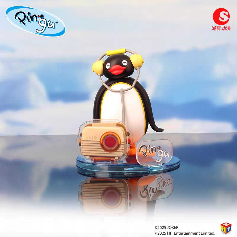 〈現貨〉pingu 企鵝家族 小日常 發條 公仔 盲盒 盲蛋-細節圖2