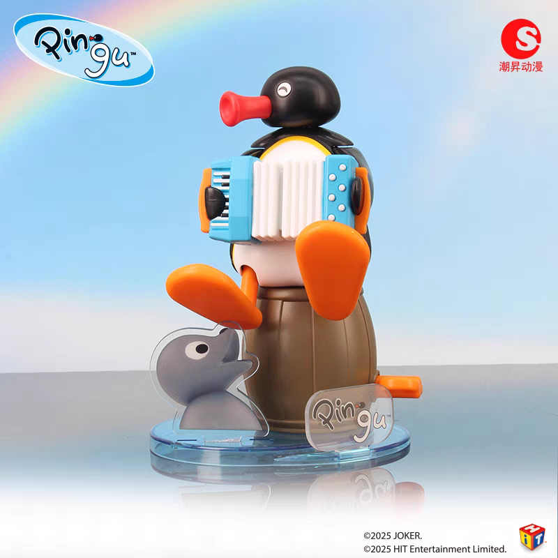 〈現貨〉pingu 企鵝家族 小日常 發條 公仔 盲盒 盲蛋-細節圖3