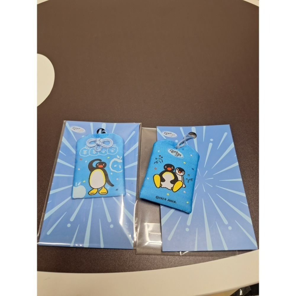 〈現貨〉企鵝家族 pingu pinga 藍色御守-規格圖3