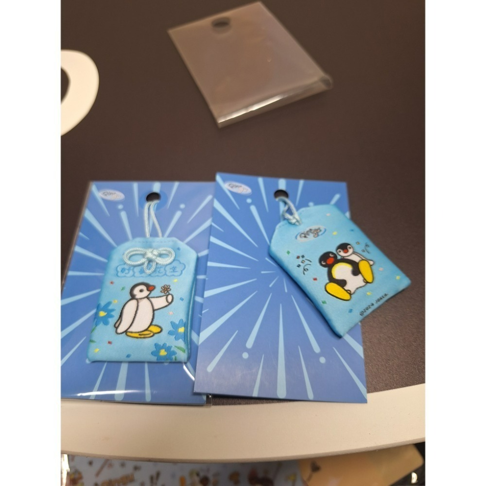 〈現貨〉企鵝家族 pingu pinga 藍色御守-規格圖3