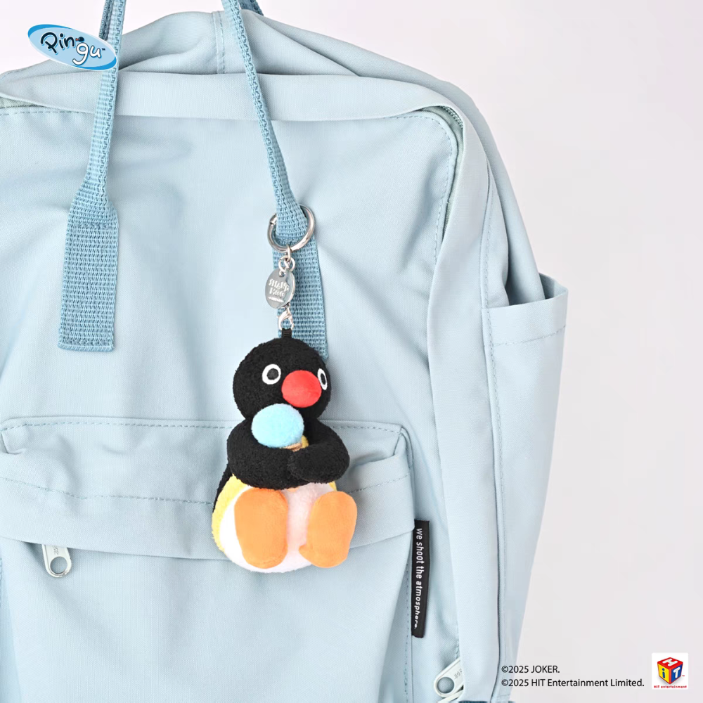 〈預購〉企鵝家族 pingu pinga 草莓 巧克力 海鹽 冰淇淋 甜筒 娃娃 吊飾-細節圖4