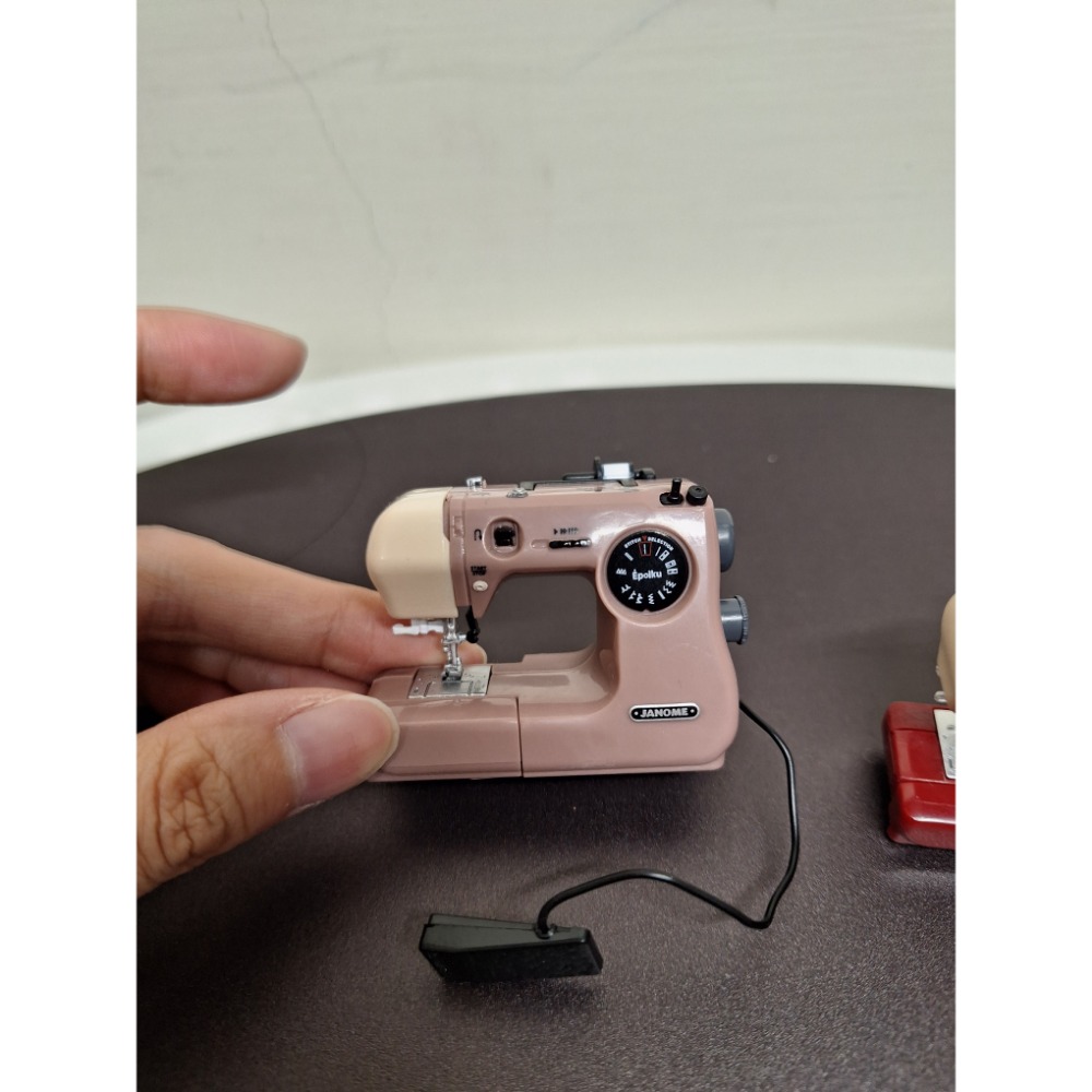 〈現貨〉日本 JANOME 裁縫機扭蛋 公仔-細節圖2