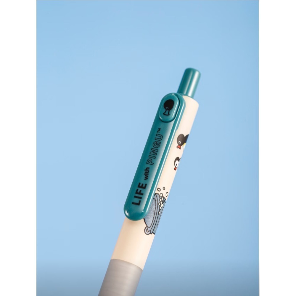 〈預購〉企鵝家族 pingu pinga 黑筆 原子筆 5入組-細節圖3