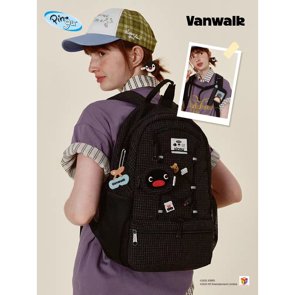 〈預購〉企鵝家族 pingu pinga 旅行 後背包-細節圖3