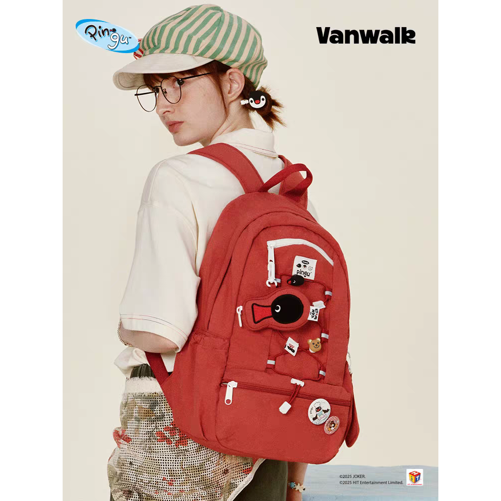 〈預購〉企鵝家族 pingu pinga 旅行 後背包-細節圖4