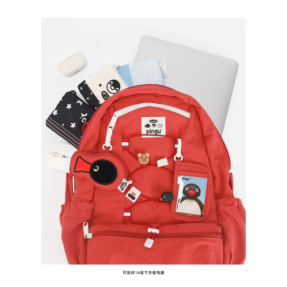 〈預購〉企鵝家族 pingu pinga 旅行 後背包-細節圖5
