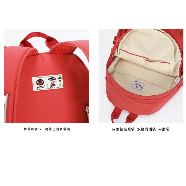 〈預購〉企鵝家族 pingu pinga 旅行 後背包-細節圖6