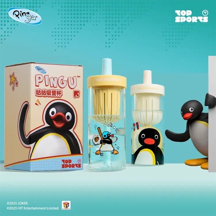 〈預購〉企鵝家族 咕咕 吸管杯 650ml-細節圖5
